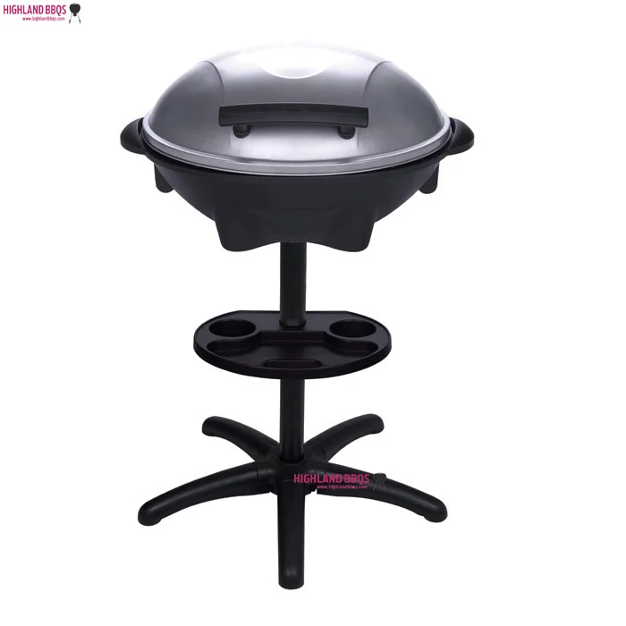 
BBQ Grills ball Shaped Electric bbq grill With condiment tray 