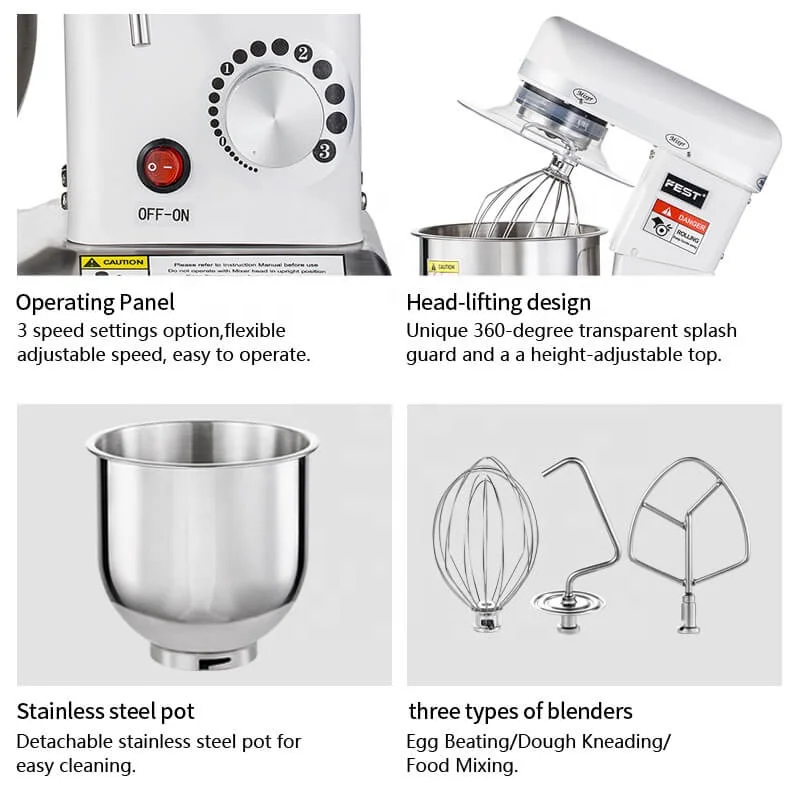 Фестиваль Kitchenaid Многофункциональный 3 в 1 Планетарный Миксер спираль еда стенд для выпечки с крюком теста венчик