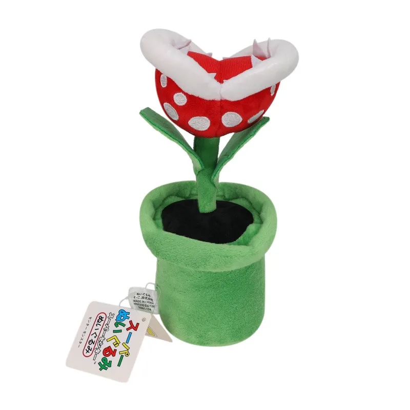 Piranha Plant Supers Mario Bros Plush Toy Luigi Princess Peach Daisy Toad Kinopio Yoshi Soft Stuffed Dolls Nabbit Skedaddlers