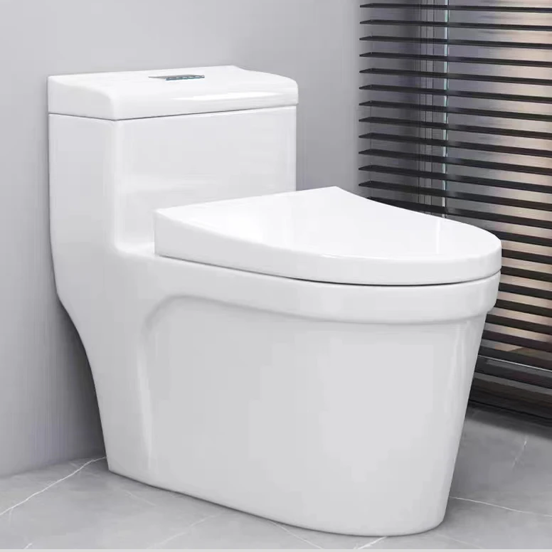 8024 Hotel New Design One Piece Ceramic Bathroom Water Closet Toilet WC