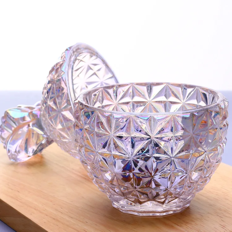 Delicate Pineapple Shape Suger Contentier Sugar Cane Food Container Frascos De Vidrio