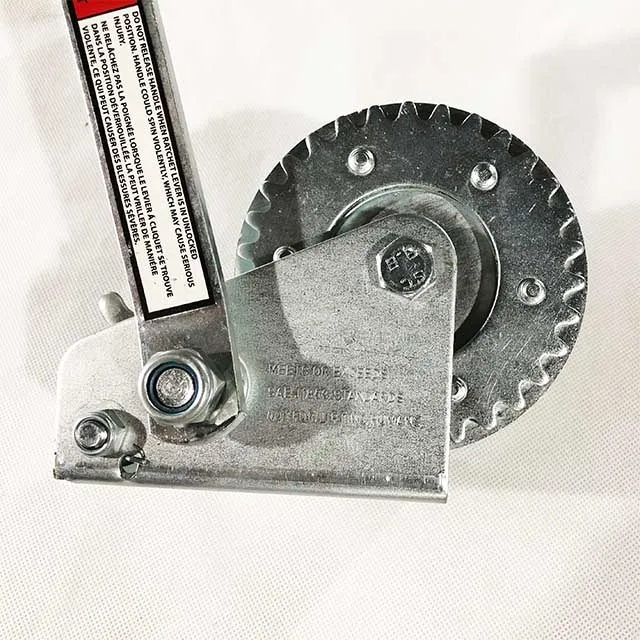manual hand winch for pulling Trailer Winch 600LBs portable winch