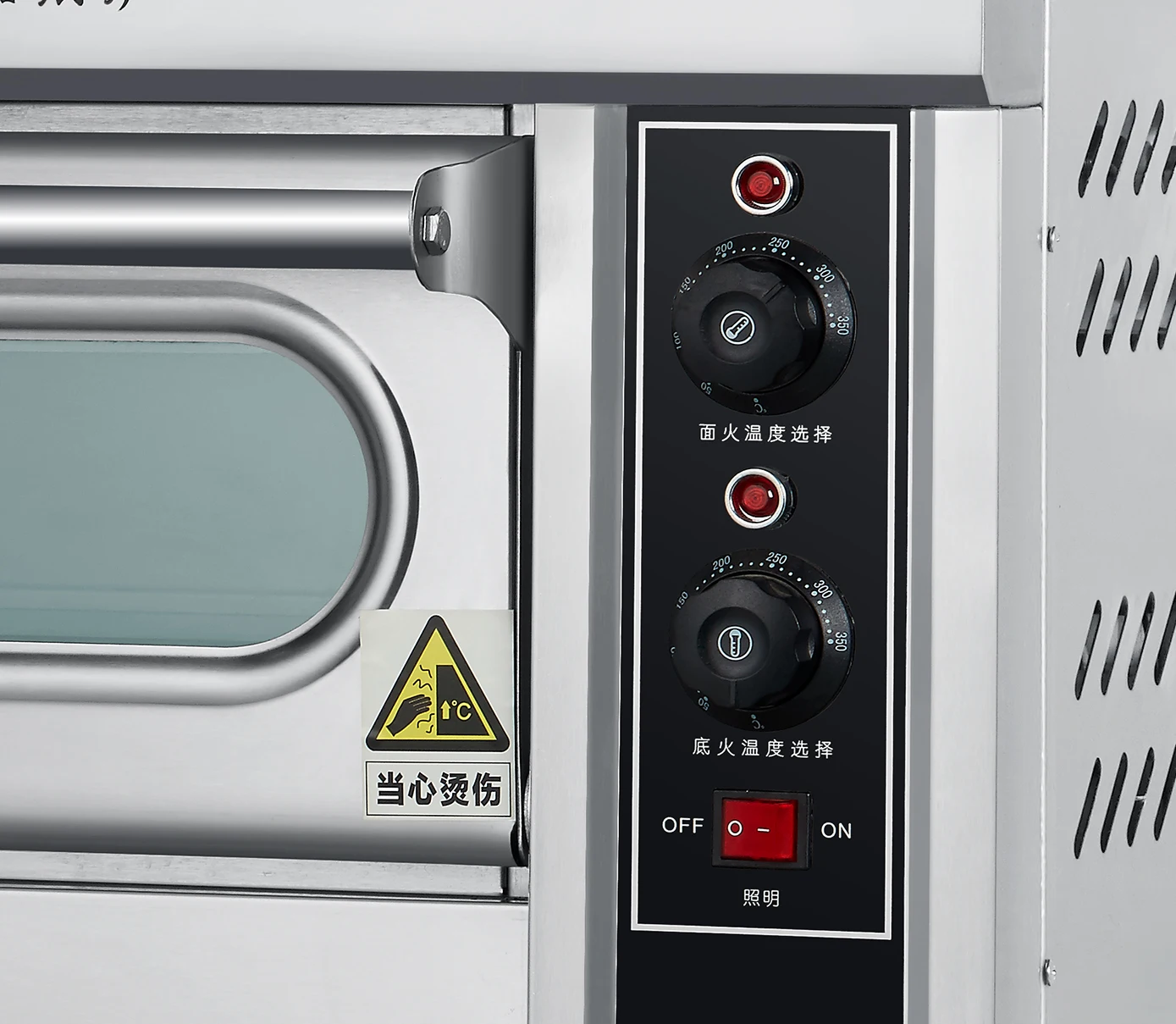 Commercial electric 3 layers 3 Trays Deck Oven,Cake Bread Making Pizza Baking Bakery Oven Price triple Deck Baking Shop Machine