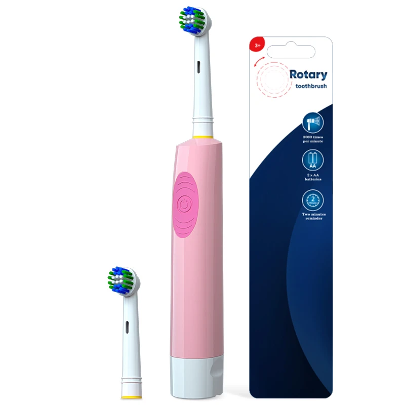 Электрическая зубная щетка с 2 ручками