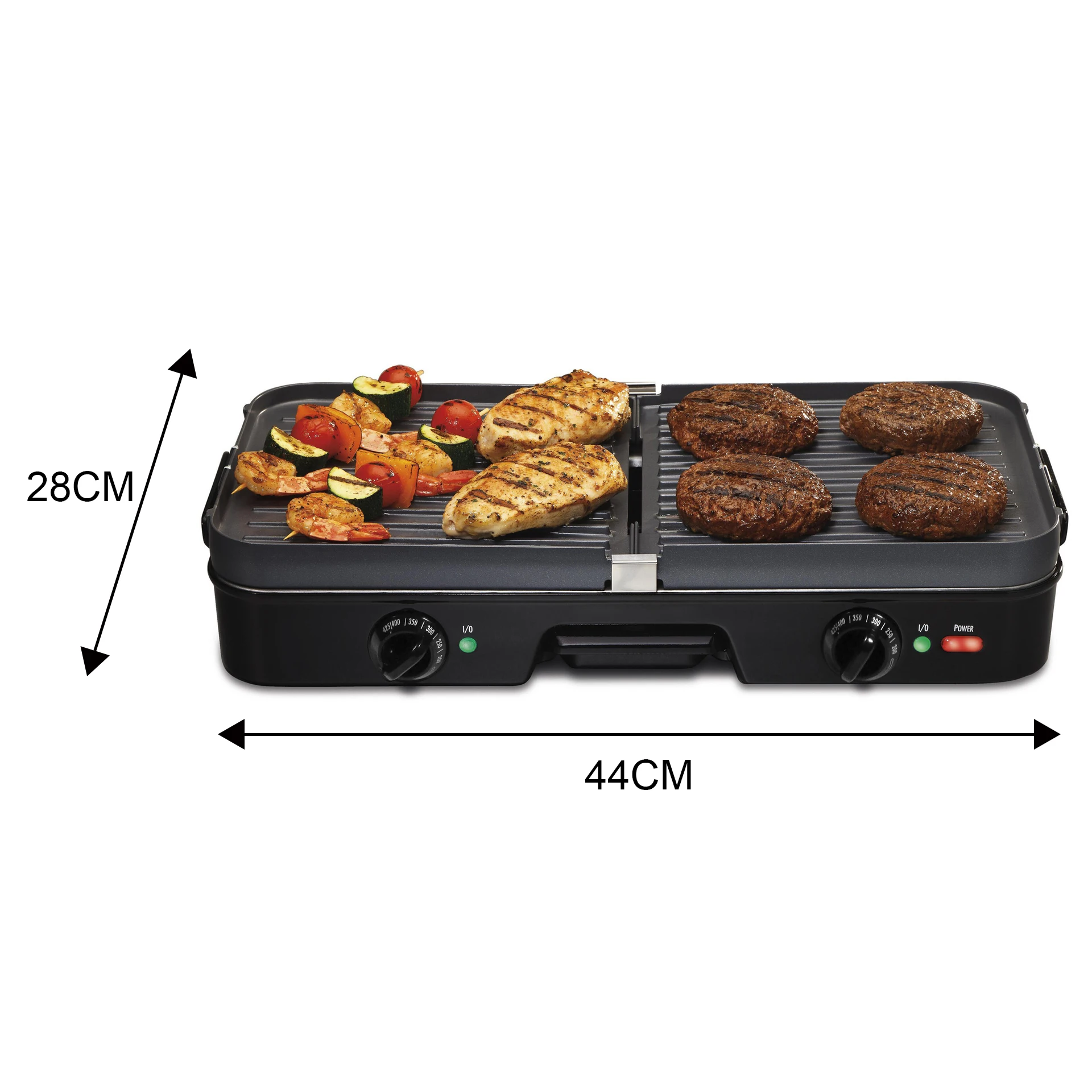 Indoor Garden Adjustable Thermostat Smokeless Smoker Easy To Move Barbecue Black Iron Electric Bbq Griddle Barbecue Gril