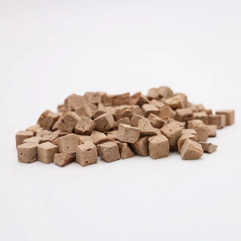 Hot selling natural healthy freeze dried duck liver pet snacks cat and dog food