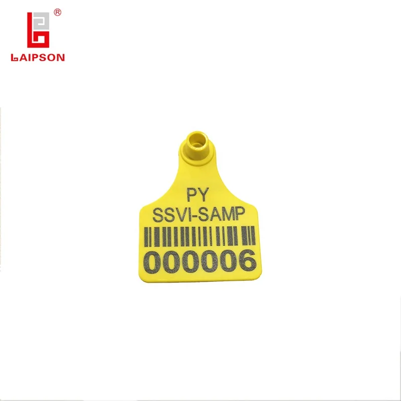 Laipson best quality tpu cattle and cow earring tags for livestock