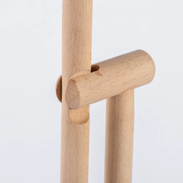 BSCI Factory Natural Long Handle dustpan and wood broom set