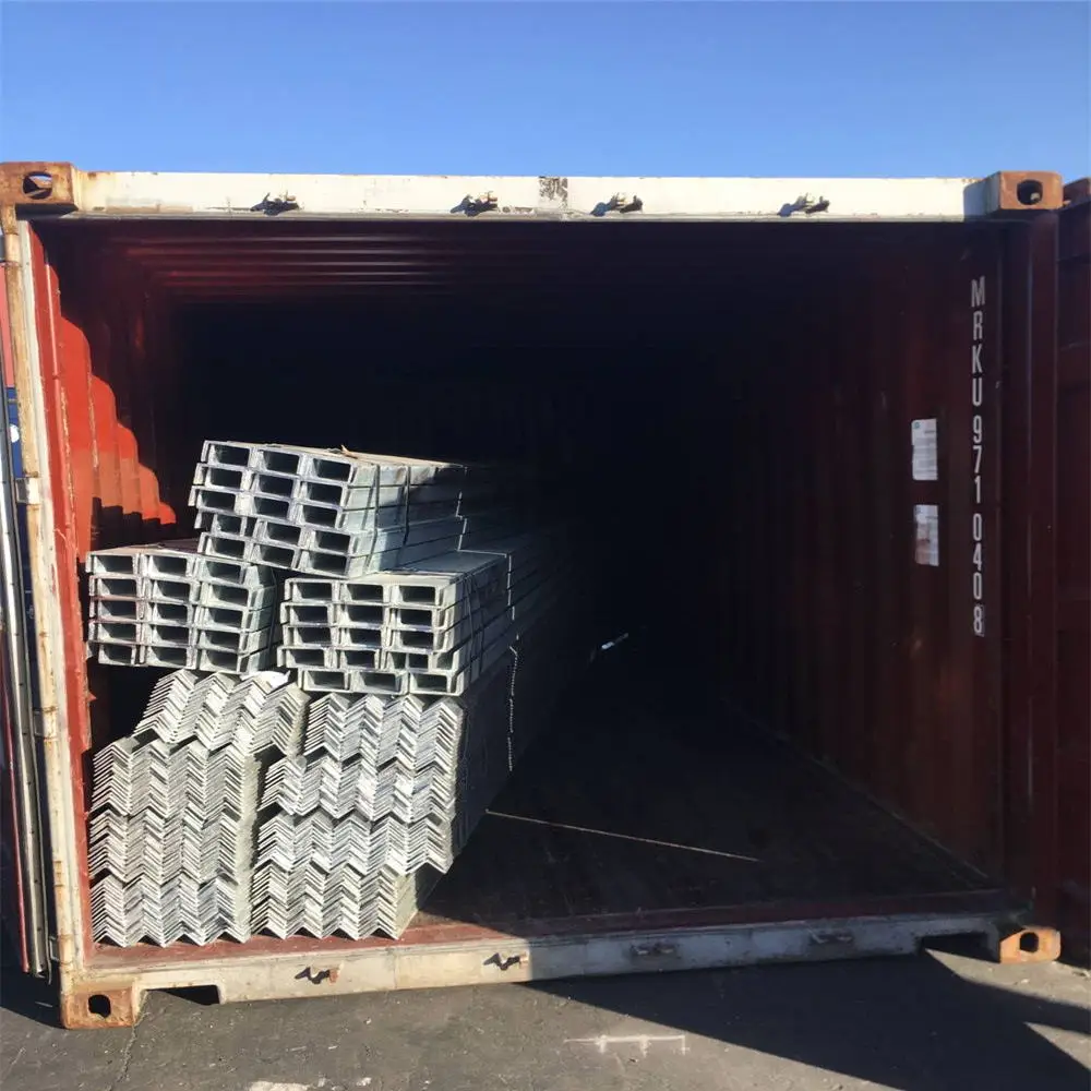 20x20x2 200x200x25 equal slotted angle line structural steel