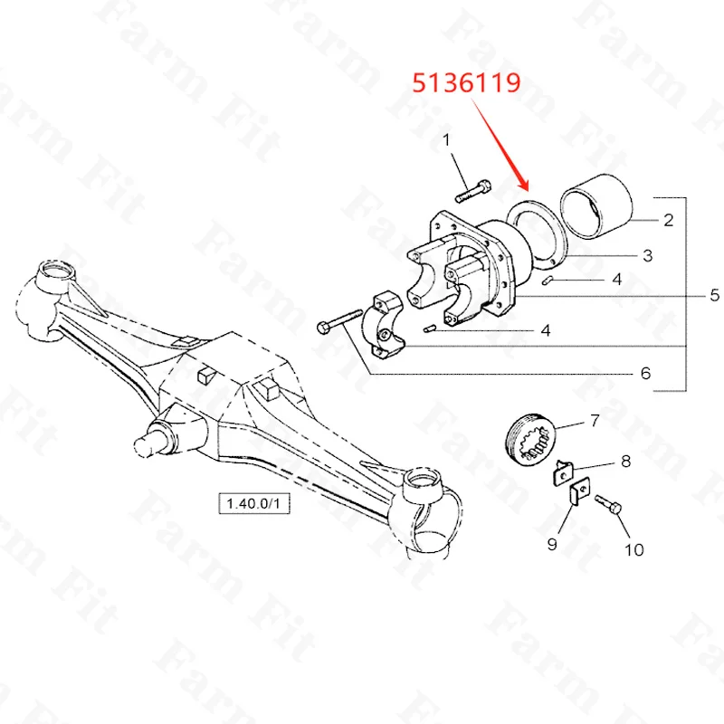 Высокое качество Заводская цена 5136119 для новой Голландии 70-90 DT T7.210 TS100 T4.105 TN55D T7.220 TS110 прокладка 90 3*136*5 мм