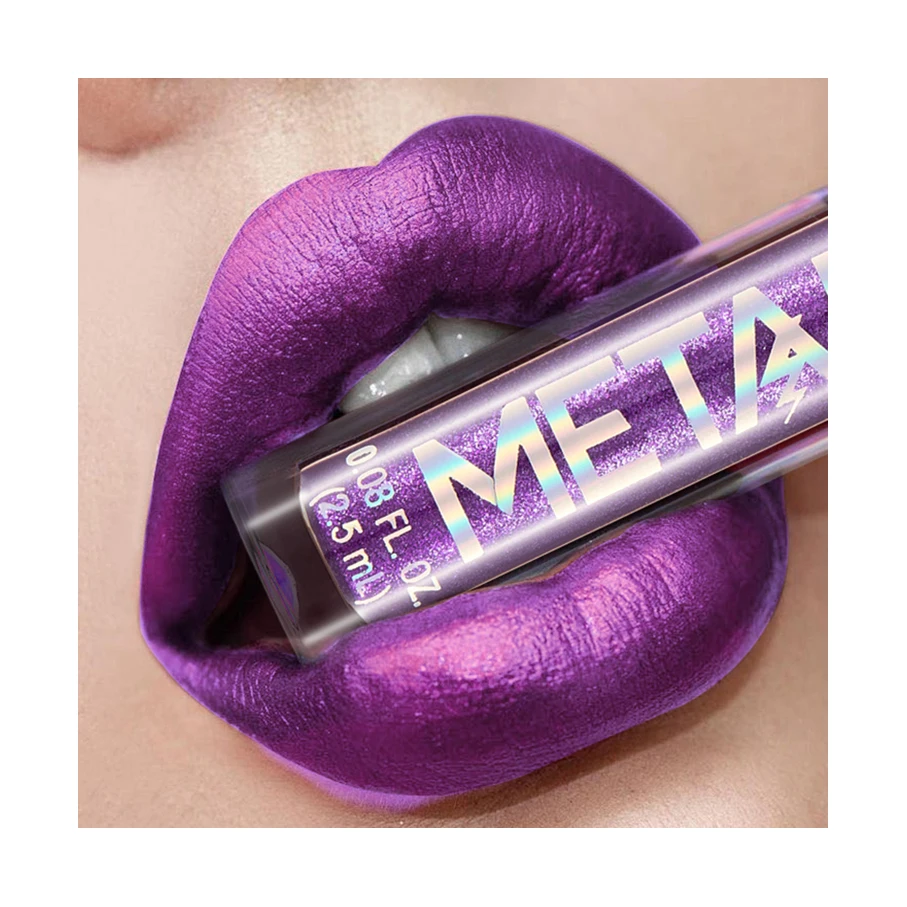 Wholesale OEM 2022 New Waterproof Custom Logo Vegan Glitter Lipstick Glossy Nude Liquid Private Label Matte lipstick