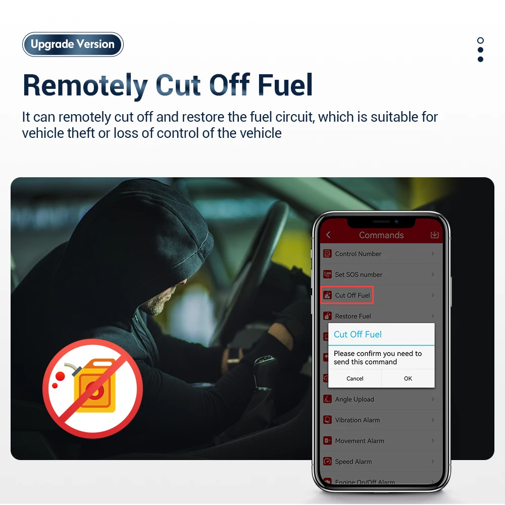 Micodus MV710G Vehicle Gps Locator Fleet Management J16 Tracking Device Door Alarm Car 4G Gps Tracker With Engine Cut Off