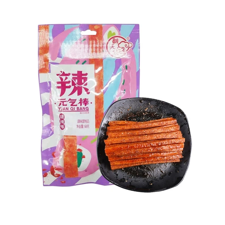 New Product Hot Sale Spicy Strips Snack Fantianwa 68g Organic Food