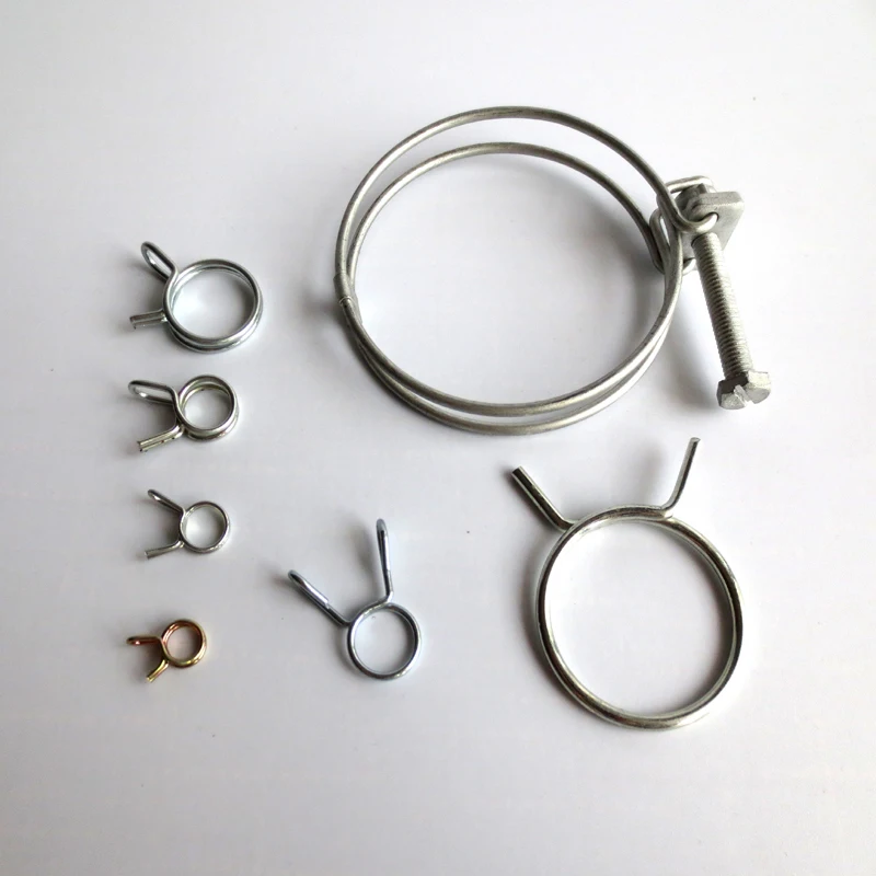 Hardware Metal Wire Bending Spring Clamps  Spring Hose Clamps