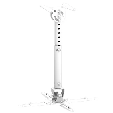 Height 820-1410mm Black Univerasl Projector Ceiling Mounts