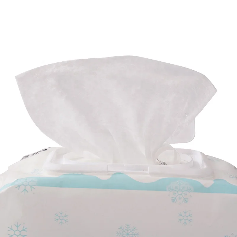 Hot Sale Factory Nonwoven Fabric Soft Down Jacket Wipes Cleansing Custom Refreshing Wet Wipes