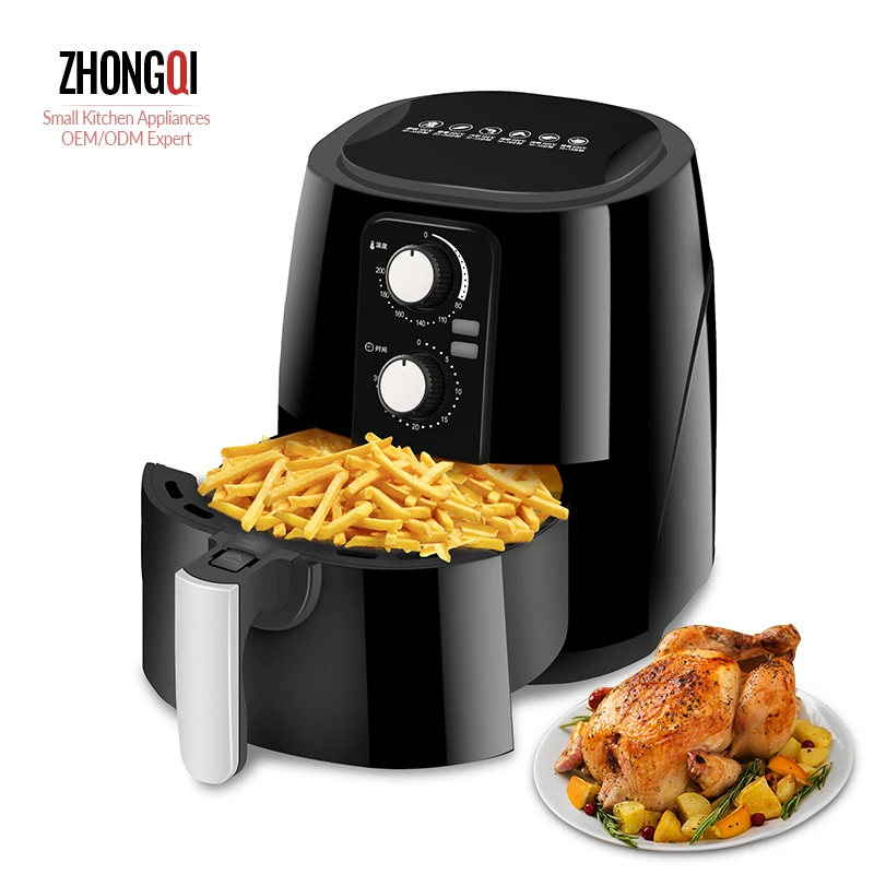 Household Electric Fryer Large Capacity French Fry Machine Automatic Multi-function Intelligent Smokeless Air Fryer