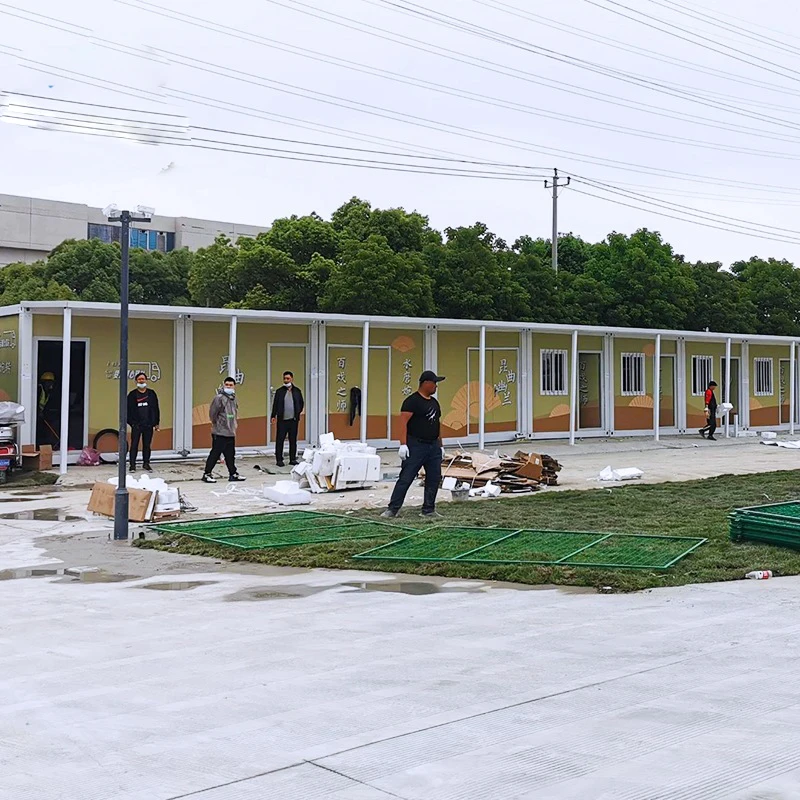 Быстрая установка модульные дома крошечные контейнерные стальная конструкция сборная роскошная вилла Двухэтажный Сборный Дом