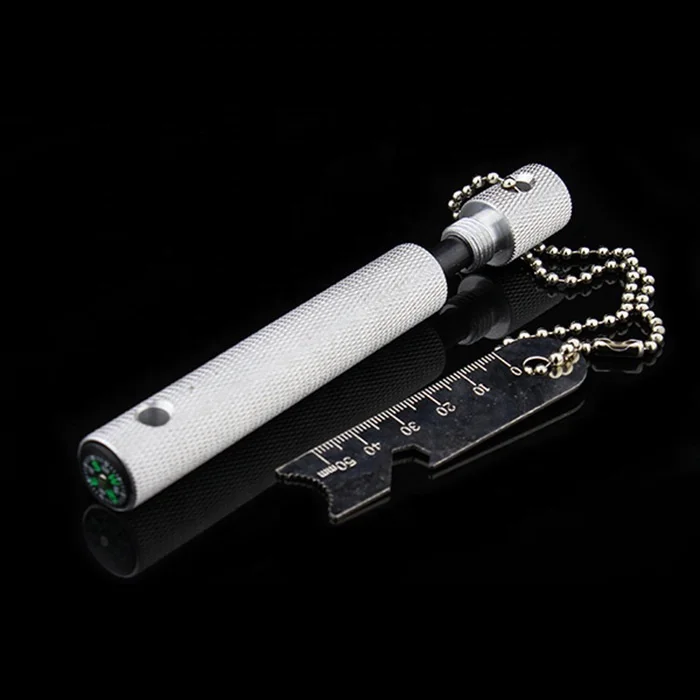 Camping Trekking products waterproof metal fire starter flint stone with keychain scraper