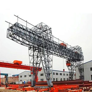 Mobile Gantry Crane Truss Box Type Max Moment 30 ton 50 ton Customized Capacity with Railway Track and Bus Bar