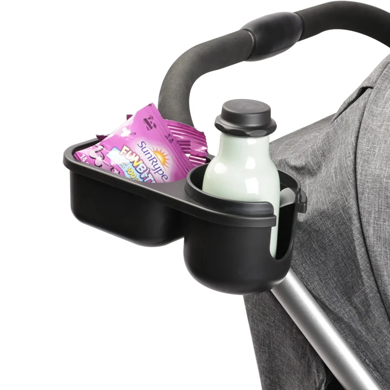Baby Stroller Accessories Cup Holder Snack Tray Children Tricycle Bicycle Cart Bottle Rack Milk Water Pushchair Carriage Buggy