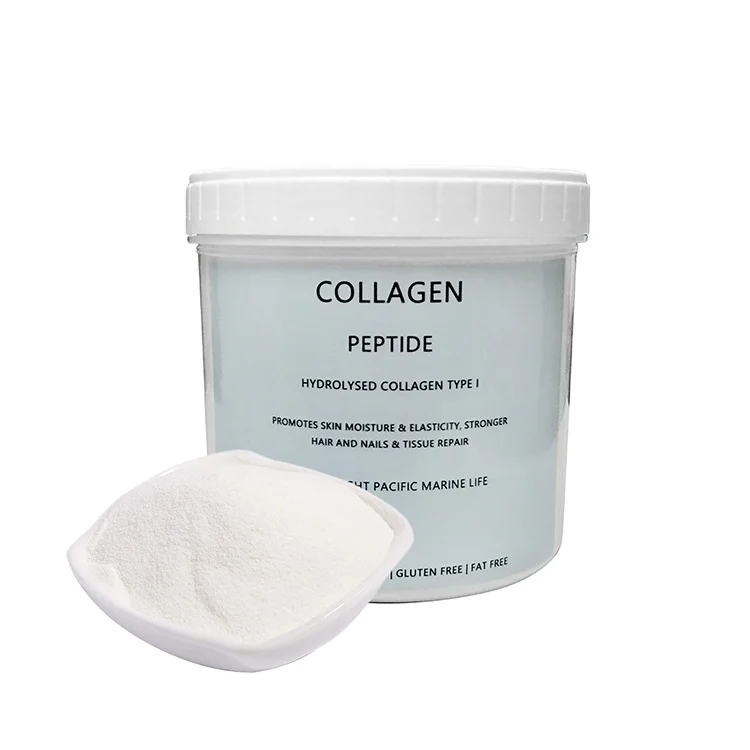 ISO Certificated Company Supply Collagen Tripeptide Small Molecular Peptide Marine Fish Collagen Powder for Beauty Products