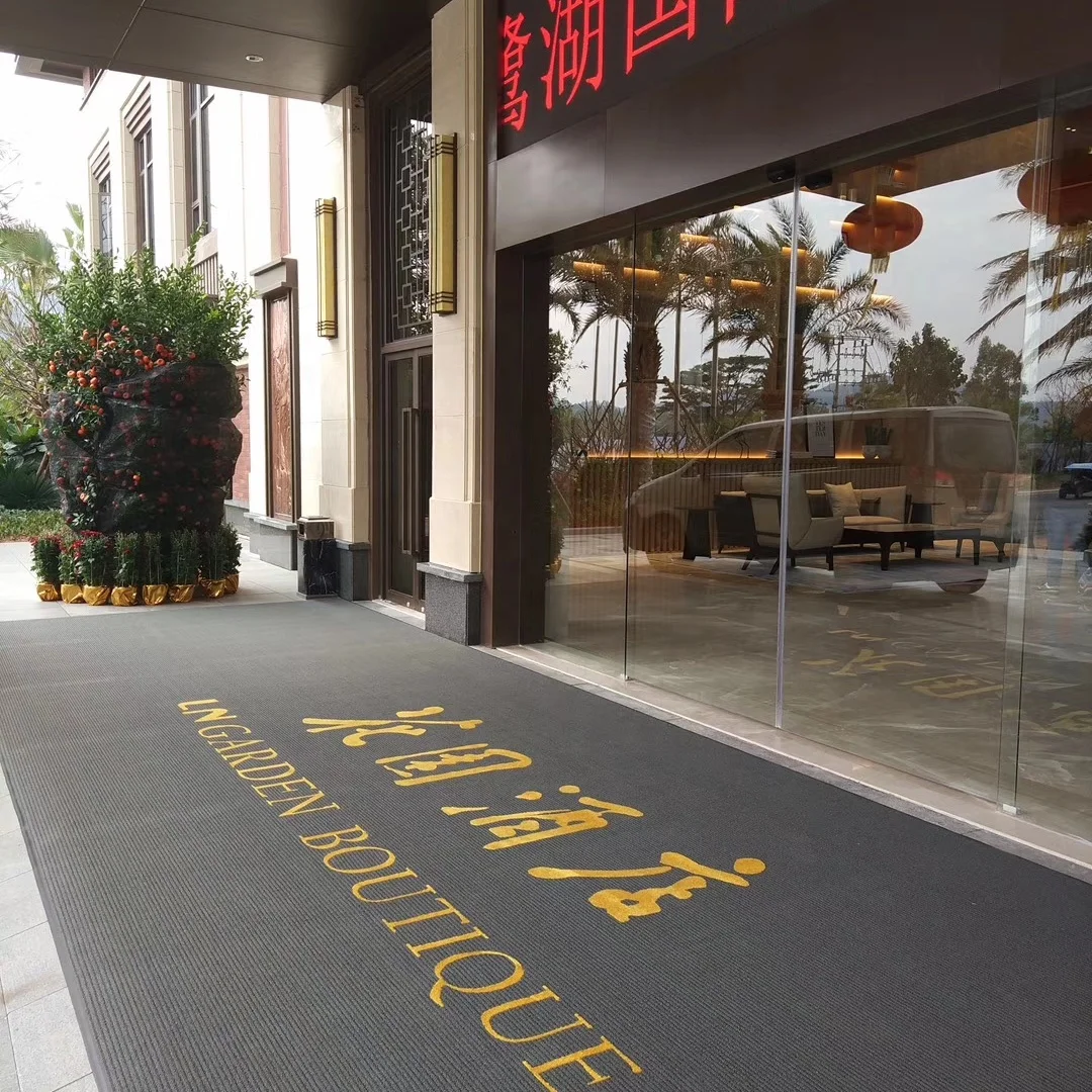 4000 OEM logo Rubber backed Footbath clean dirt disinfecting silicone sanitizering floor mat for sterilization tray