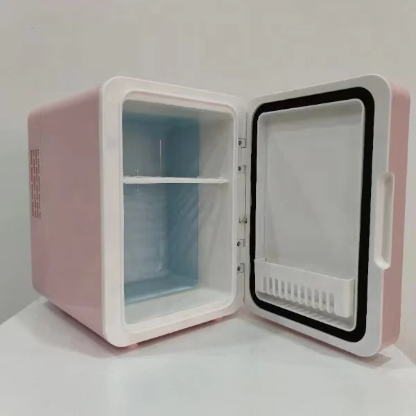 8L beauty small refrigerators customize mini car minibar makeup skincare fridge for cosmetic with mirror