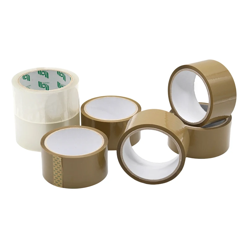 Custom Transparent Film Adhesive Gum Jumbo Rolls Embalagem Transparente Clear Bopp Opp Packing Tape