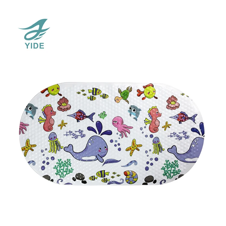 YIDE pvc anti slip bathroom bath tub mat non slip shower mat Tapis Fond De Baignaire Tapis De Douche mini tapete banho bebes