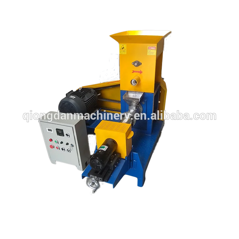 Floating Fish Feed Pellet Extruder for Sale Alfalfa Pelletizer