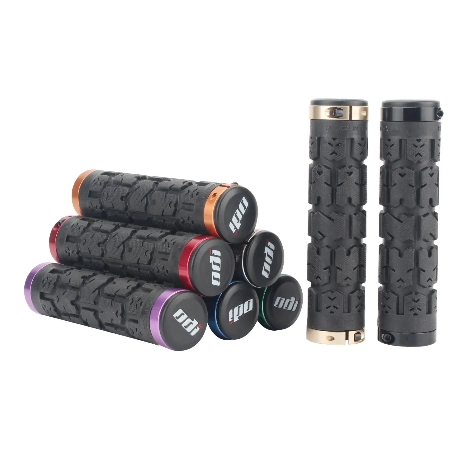 ODI RG01 Bicycle Handlebar Grips Rogue Lock-on Anti-Slip Shock Absorption Handle Cover Double Locking for MTB/Road Bike