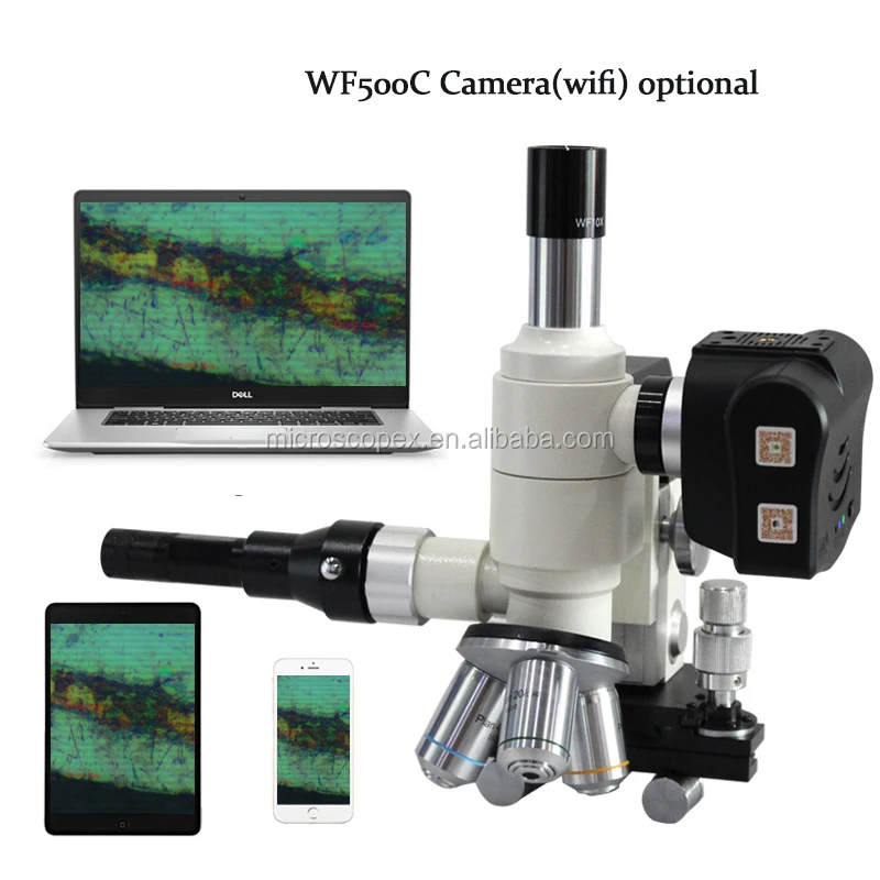 BJX-2000 Portable Metallographic Metallurgical Microscope with Horizontal Photographic Output