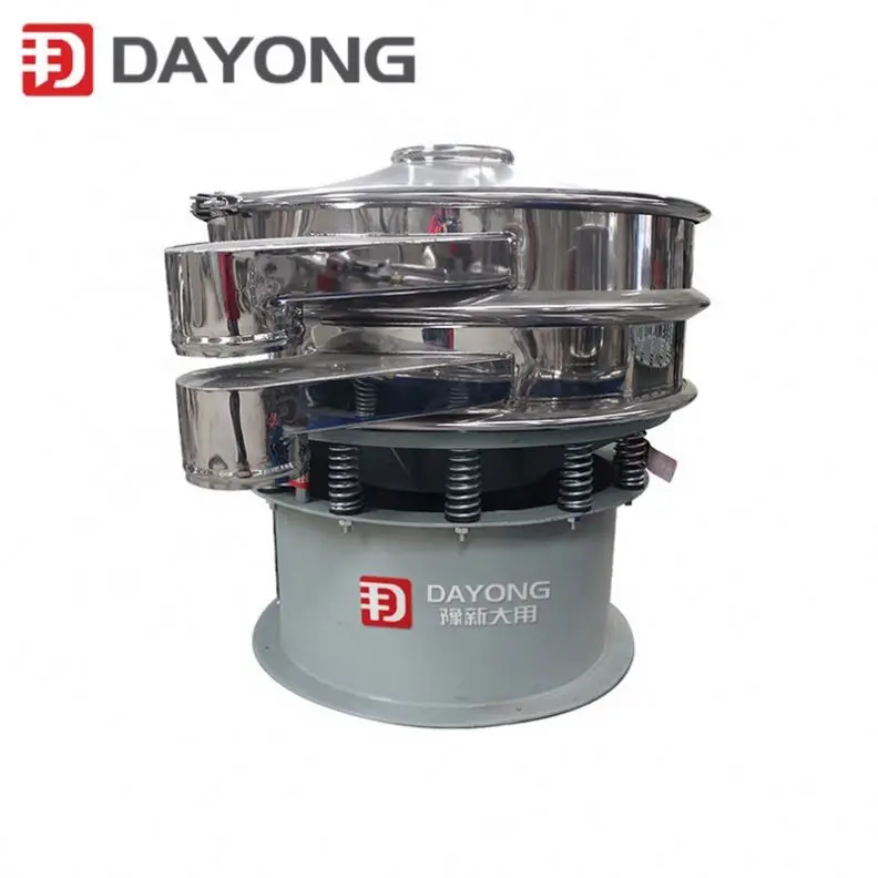 DY series circular vibro shifter for molding powder with magnetic grid 12000GS