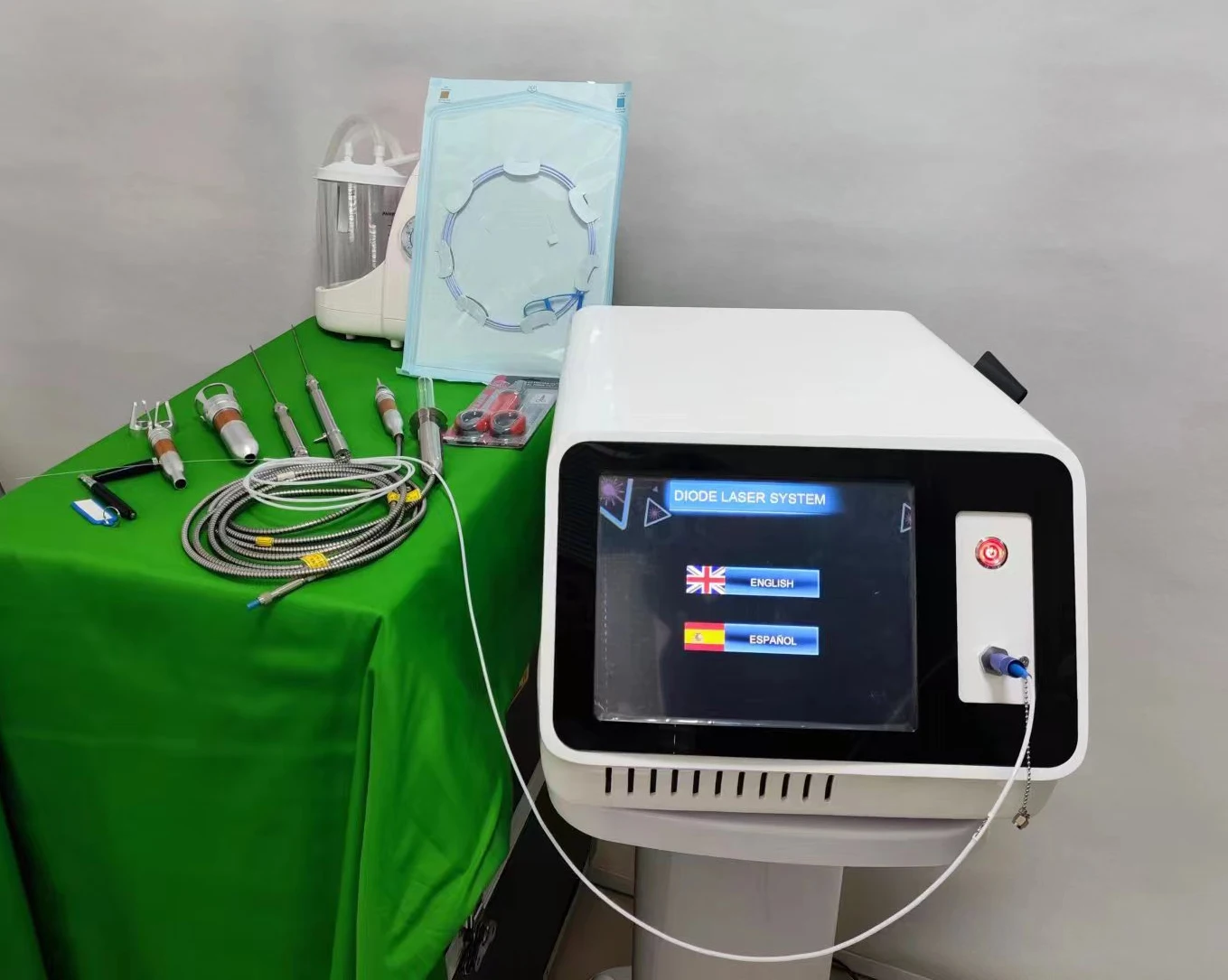 Podiatry diode laser device nail fungus treatment toenail laser podology machine for onychomycosis treatment