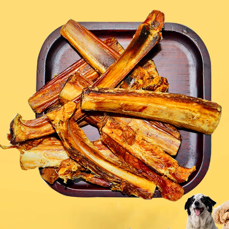 Pet dog snack Beef ribs Large medium and small dog teeth bone teeth stick grinding clean teeth