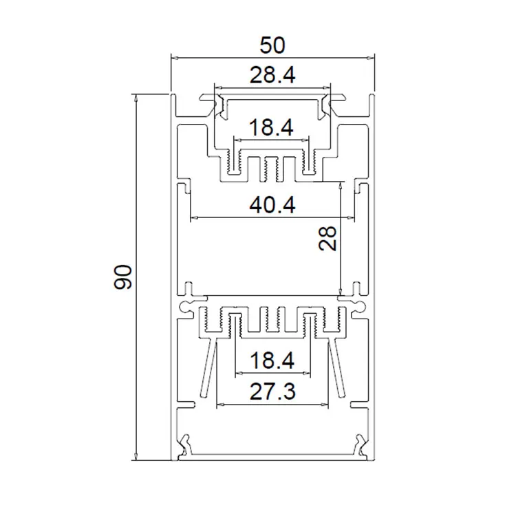 Customization wholesale LED aluminum profile for light decoration