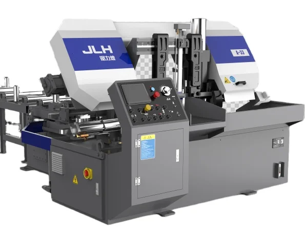 Полностью Автоматическая ленточная пила, гидравлическая горизонтальная машина для резки металла