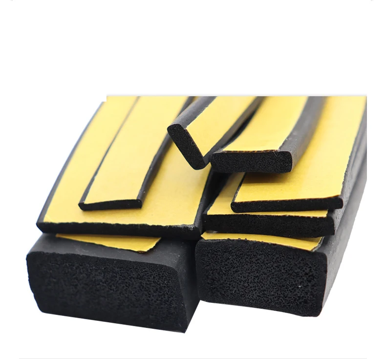 Electrical Cabinet Sealing Strip Cabinets Self-adhesive Trims Foam Half Round Rubber Gasket For Cabinets