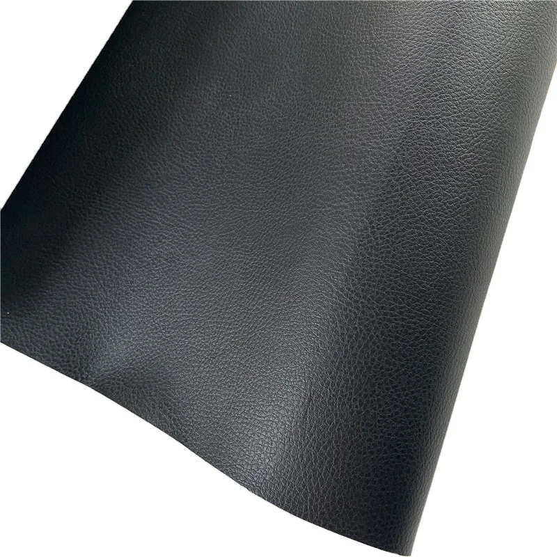 Hotsale  pvc leather upholstery leatherette for car seat covering faux leather vinyl cuero sintetico knitted automotive leather