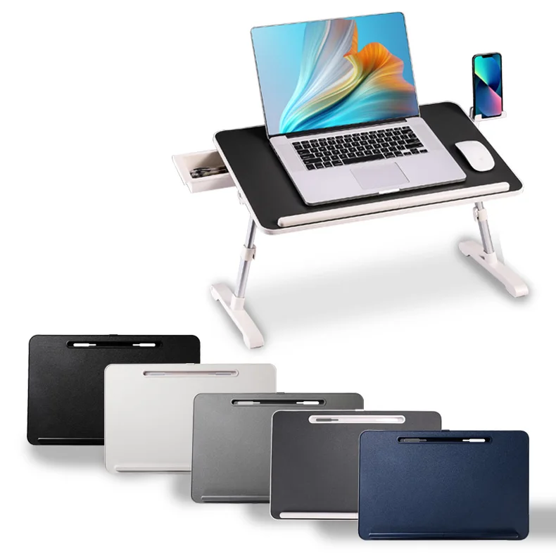 Laptop Stand Portable Laptop Desk Table Holder Laptop Cooler Stand Factory Price Adjustable Foldable Aluminum Plastic 1pcs 3days