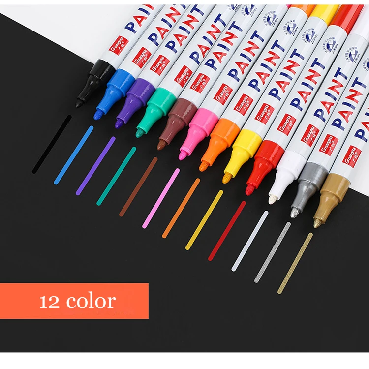 
2020 Amazon hot selling tile mark wall repair pen white cement mark, non-toxic dust tasteless environmental marker 