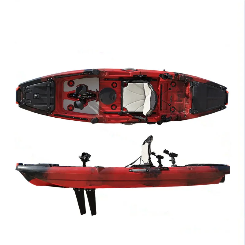 9 feet Csea manufacture kayak pedal drive ocean fishing for 1 person