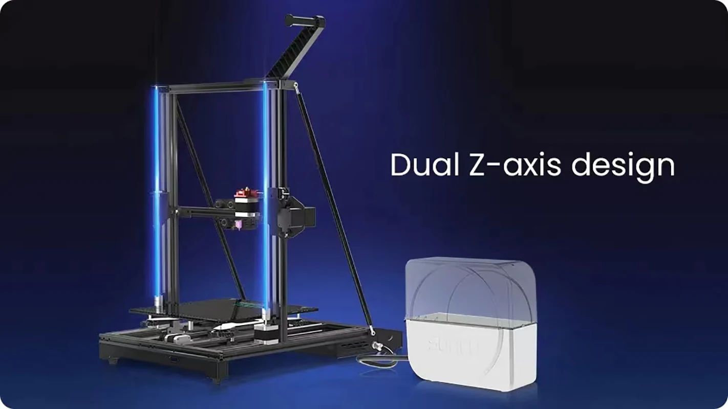 3D-принтер SUNLU S9 Plus высокоточная печать для FDM всех 3D нитей размер печати 310*310*400 мм