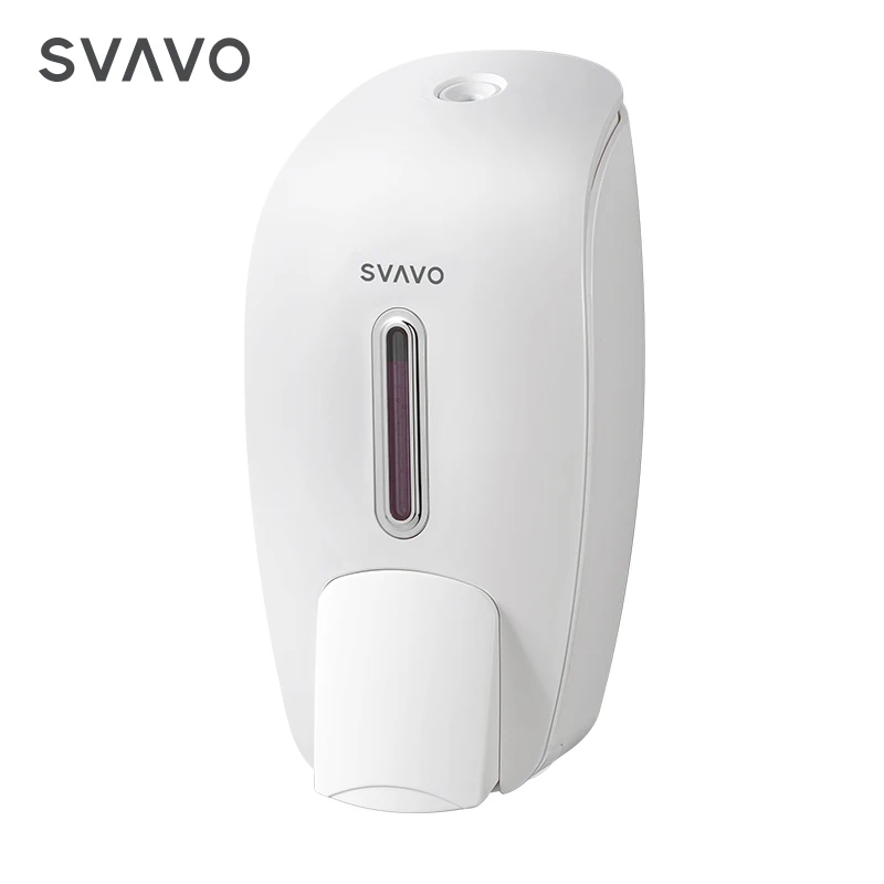SVAVO Manual Soap Dispenser Wall Mounted Shampoo Conditioner Soap Pump liquid Hand Soap Dispenser