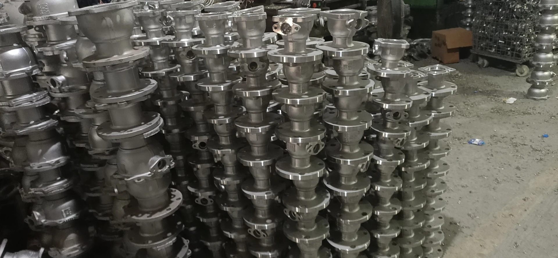 
Stainless Steel CF8 Control Valve Water Q41F DN150 PN16 Flange End Ball Valve 