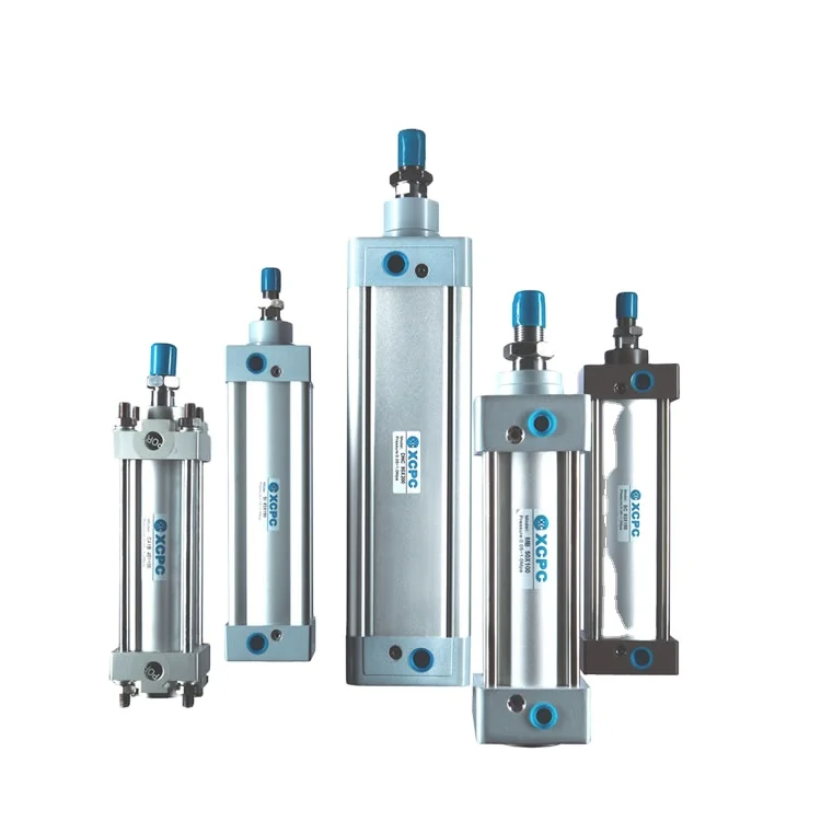DNC ISO6431 series double acting pneumatic cylinder