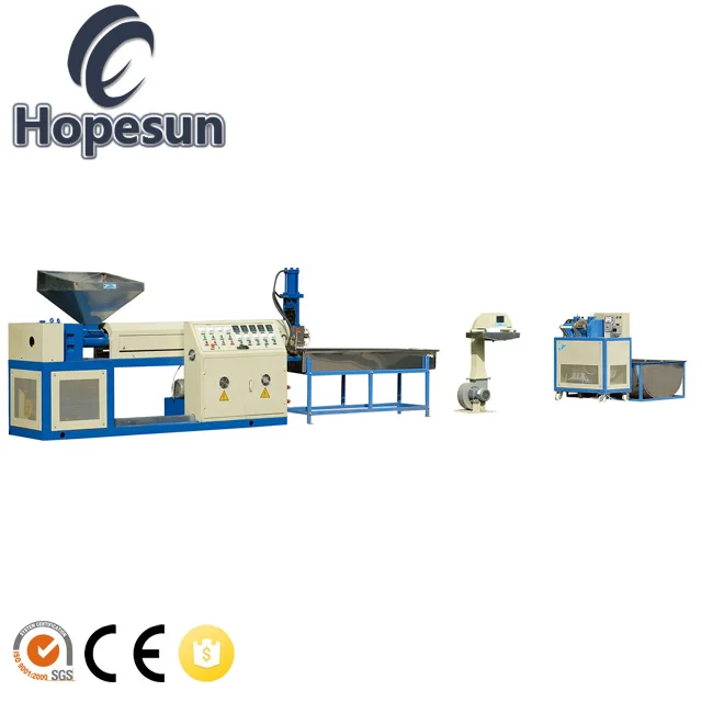 PP HDPE LDPE PE Garbage Industrial Plastic Granulation Machinery Granulator Machine For Plastic Line