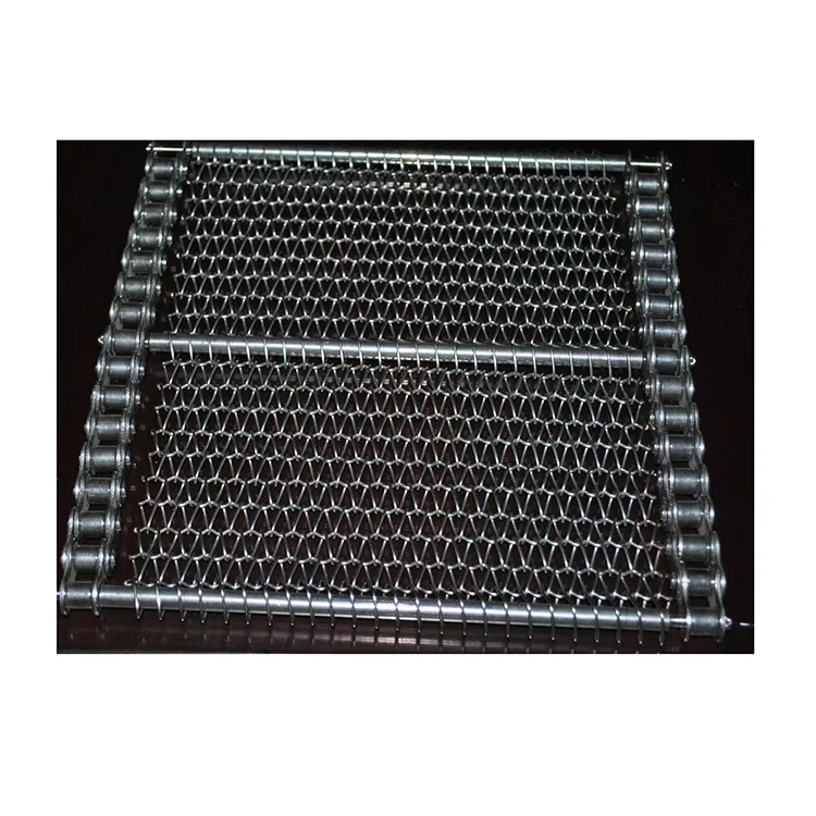 SUS 304 310s Stainless Steel Balance Spiral Wire Chain Driven Mesh Conveyor for Food