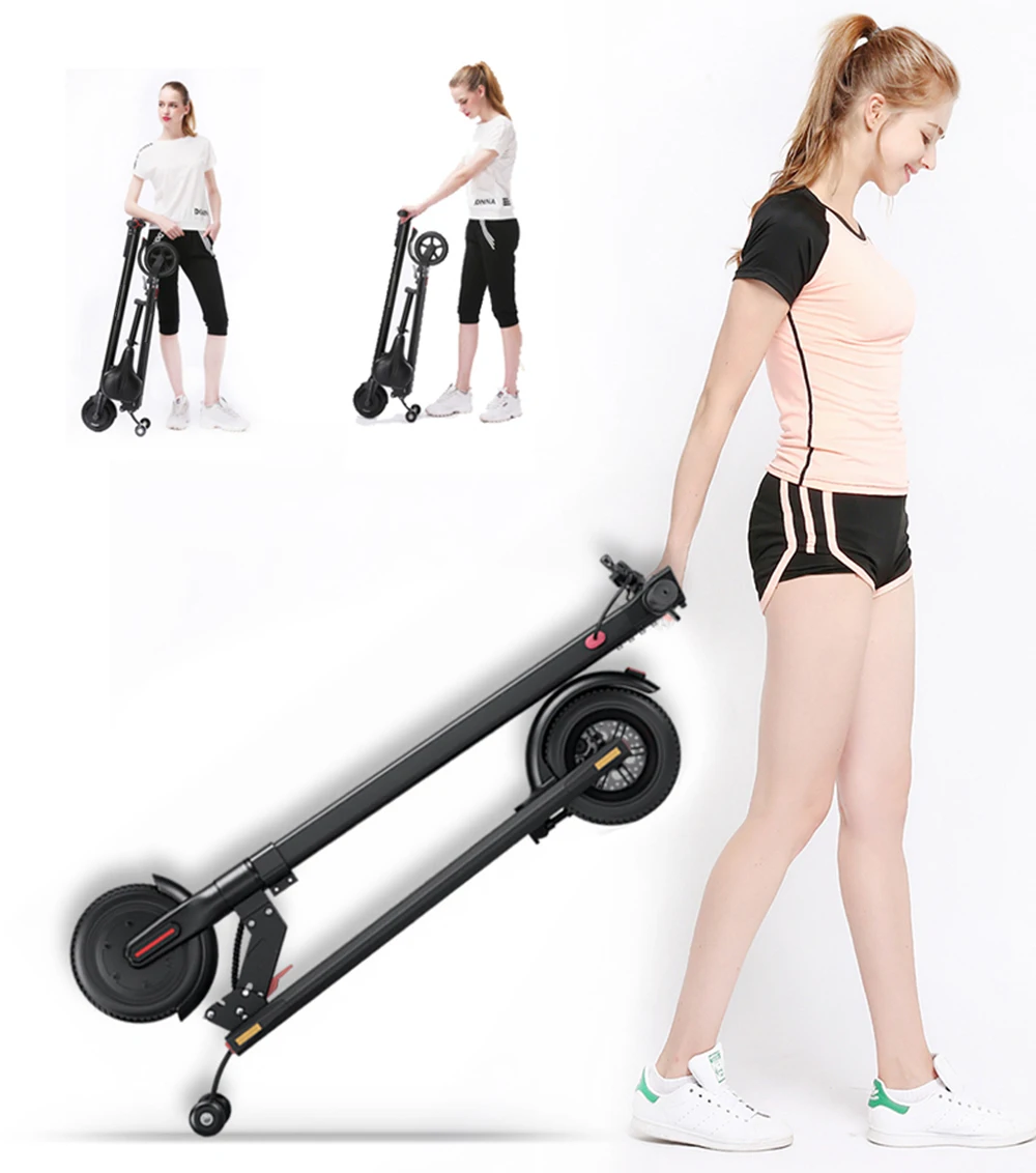 2021 iEZway Original DDP Drop Shipping USA UK EU Warehouse 300W Motor Two Wheel Foldable Adult Electric Scooter